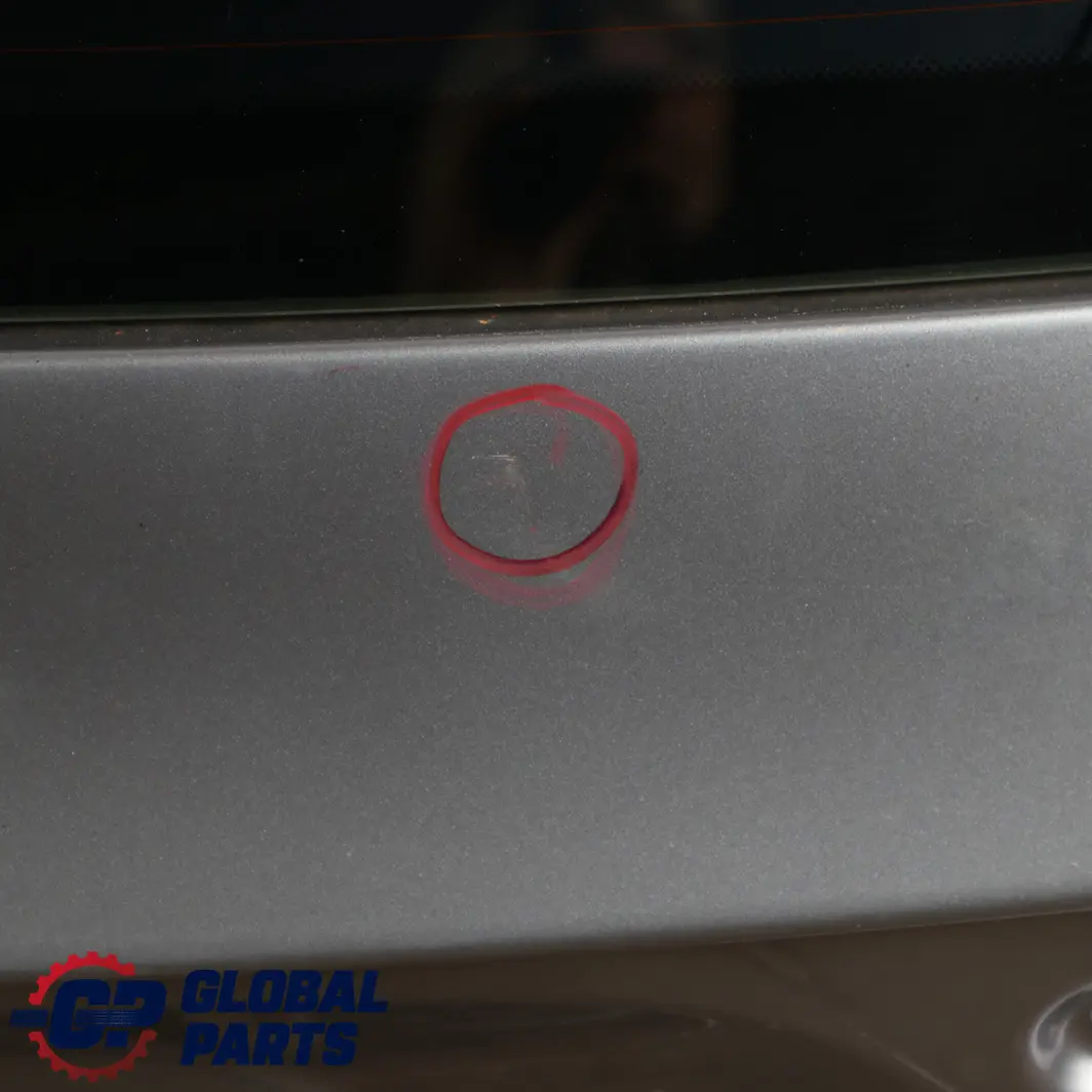 BMW X3 E83 4 Rear Boot Trunk Lid Tailgate Boot Lid Silbergrau Silver Grey - A08 - SKU 3452197-SBG4 - Part number 3452197