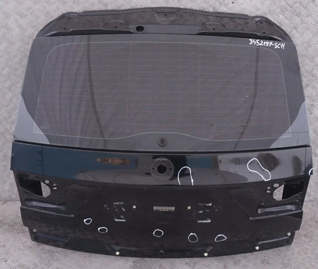 E83N Rear Boot Trunk Lid Tailgate Boot Lid Schwarz 2 Black to BMW X3 SERIES E83 with Part number 3452197 BMW X3 SERIES E83 E83N Rear Boot Trunk Lid Tailgate Boot Lid Schwarz 2 Black - SKU 3452197-SCH - Part number 3452197