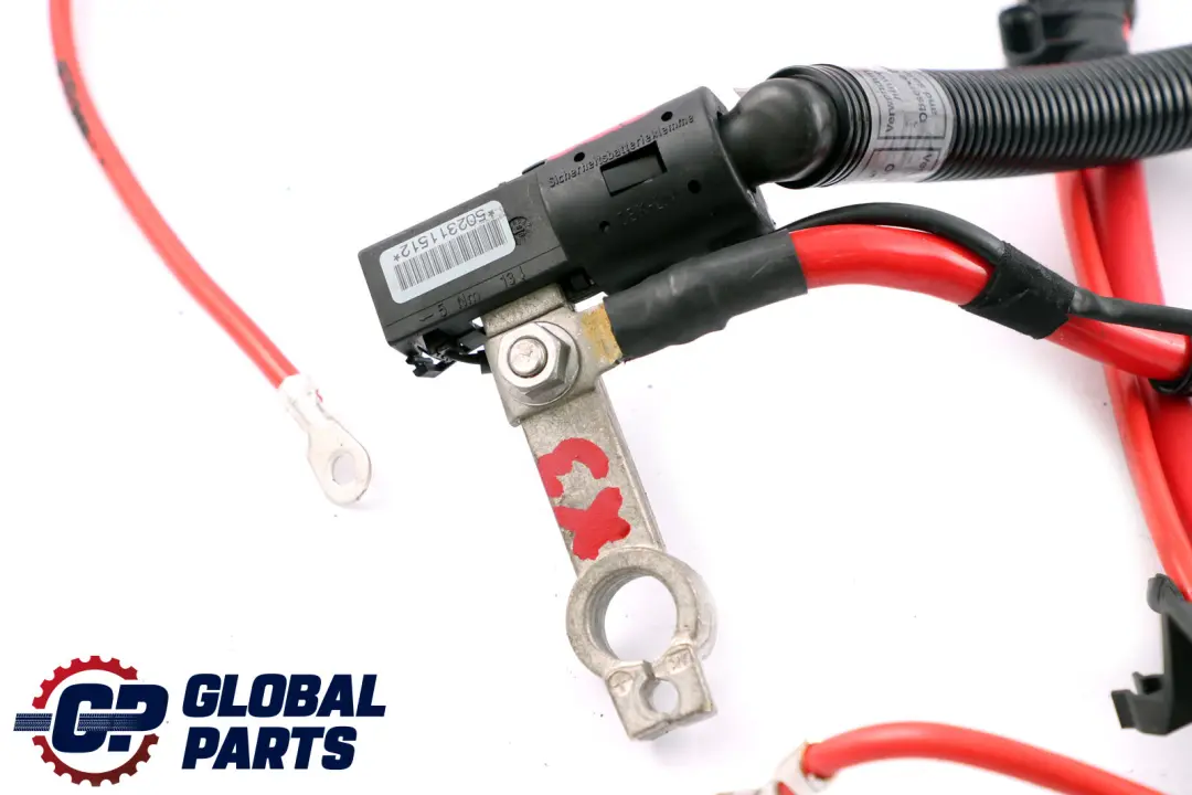 BMW E83 LCI Bateria Diesel Positivo Cable Rojo Mas Polo - SKU 3452235 - Número de pieza 3452235