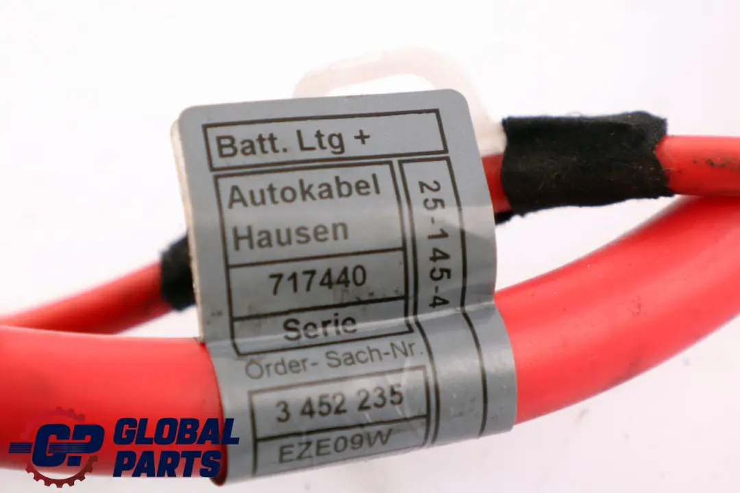 Reihe E83 LCI Batteriekabel plus Diesel für BMW X3 mit Teilenummer 3452235 BMW X3 Reihe E83 LCI Batteriekabel plus Diesel - SKU 3452235 - Teilenummer 3452235