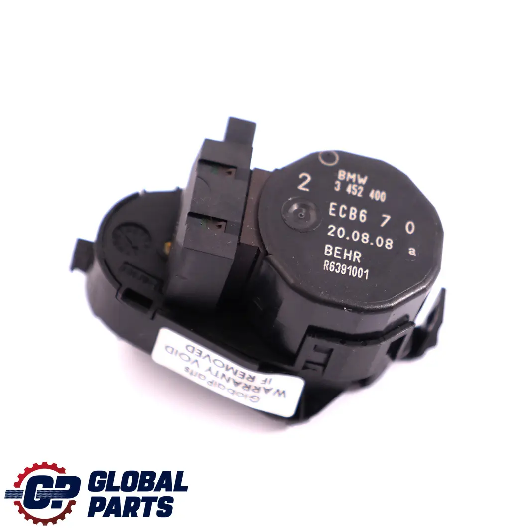 Flap Motor Actuador Calentador Soplador para BMW E83 LCI Air con número de pieza 3452400 BMW E83 LCI Air Flap Motor Actuador Calentador Soplador - SKU 3452400 - Número de pieza 3452400