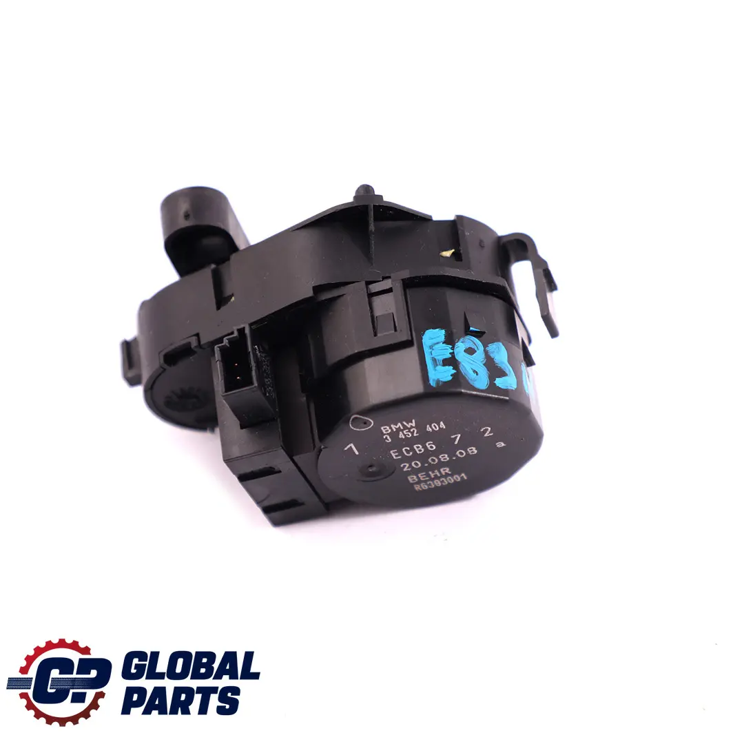 Flap Motor Actuator Heater Blower to BMW X3 Series E83 LCI Air with Part number 3452404 BMW X3 Series E83 LCI Air Flap Motor Actuator Heater Blower - SKU 3452404 - Part number 3452404