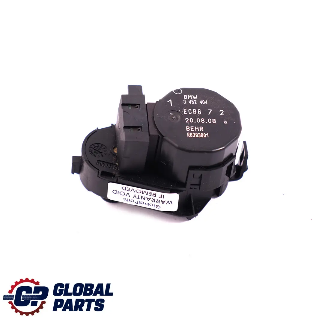 Aire Flap Motor Actuador Calentador Soplador para BMW E83 LCI con número de pieza 3452404 BMW E83 LCI Aire Flap Motor Actuador Calentador Soplador - SKU 3452404 - Número de pieza 3452404