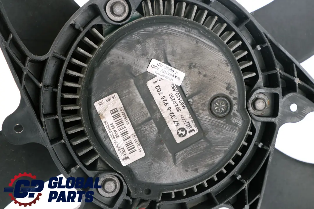 BMW E83 Motor De Refrigeracion del Radiador Rad Ventilador Carcasa Cubierta 400W - SKU 3452509-4 - Número de pieza 3452509