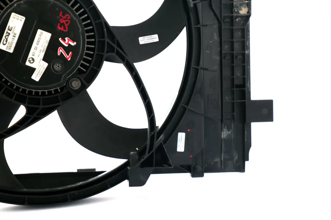 BMW Z4 E85 E86 Motor Refrigeración Radiador Ventilador 400W 6925702 - SKU 3452509 - Número de pieza 3452509