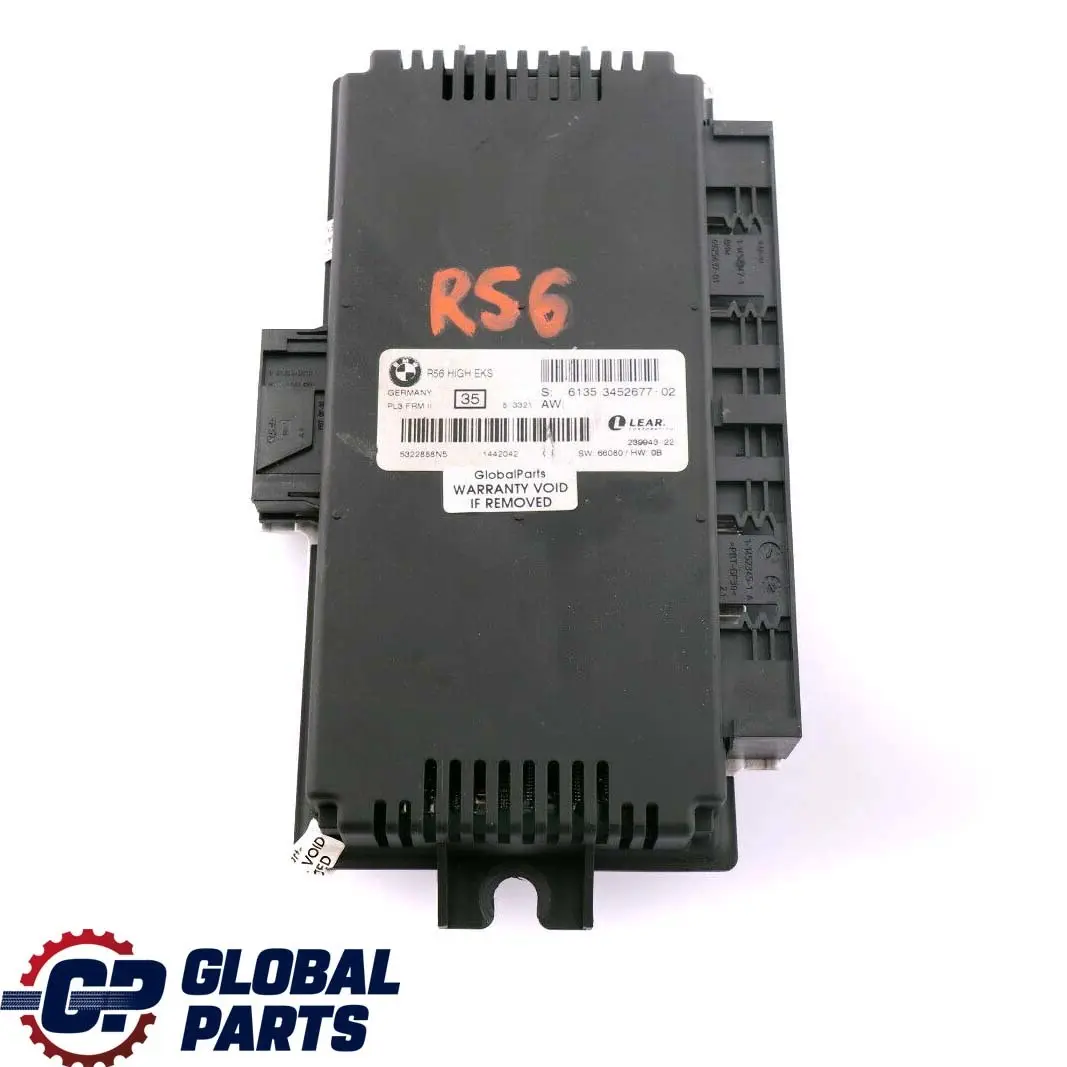 Modulo Luce Pedale Alto EKS ECU PL3 FRM II per Mini Cooper One R56 con numero di parte 3452677 Mini Cooper One R56 Modulo Luce Pedale Alto EKS ECU PL3 FRM II - SKU 3452677 - Numero di parte 3452677