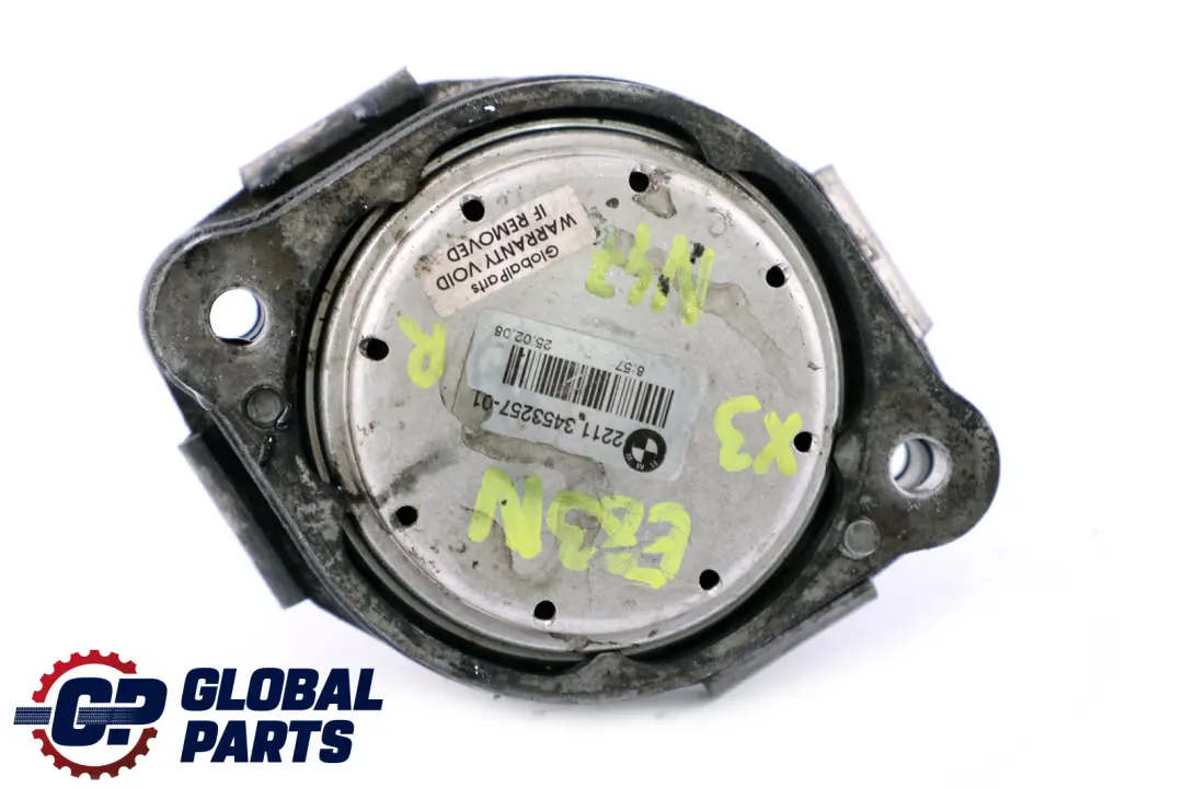 BMW X3 Series E83 LCI 1.8d 2.0d N47 Diesel Engine Mount Rubber Right O/S - SKU 3453257 - Part number 3453257