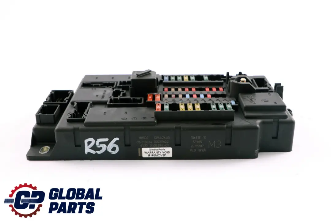 Caja De distribucion De fusibles Mini One R56 High PL3 SPEG DC/DC M3 para con número de pieza 3453294 Caja De distribucion De fusibles Mini One R56 High PL3 SPEG DC/DC M3 - SKU 3453294 - Número de pieza 3453294