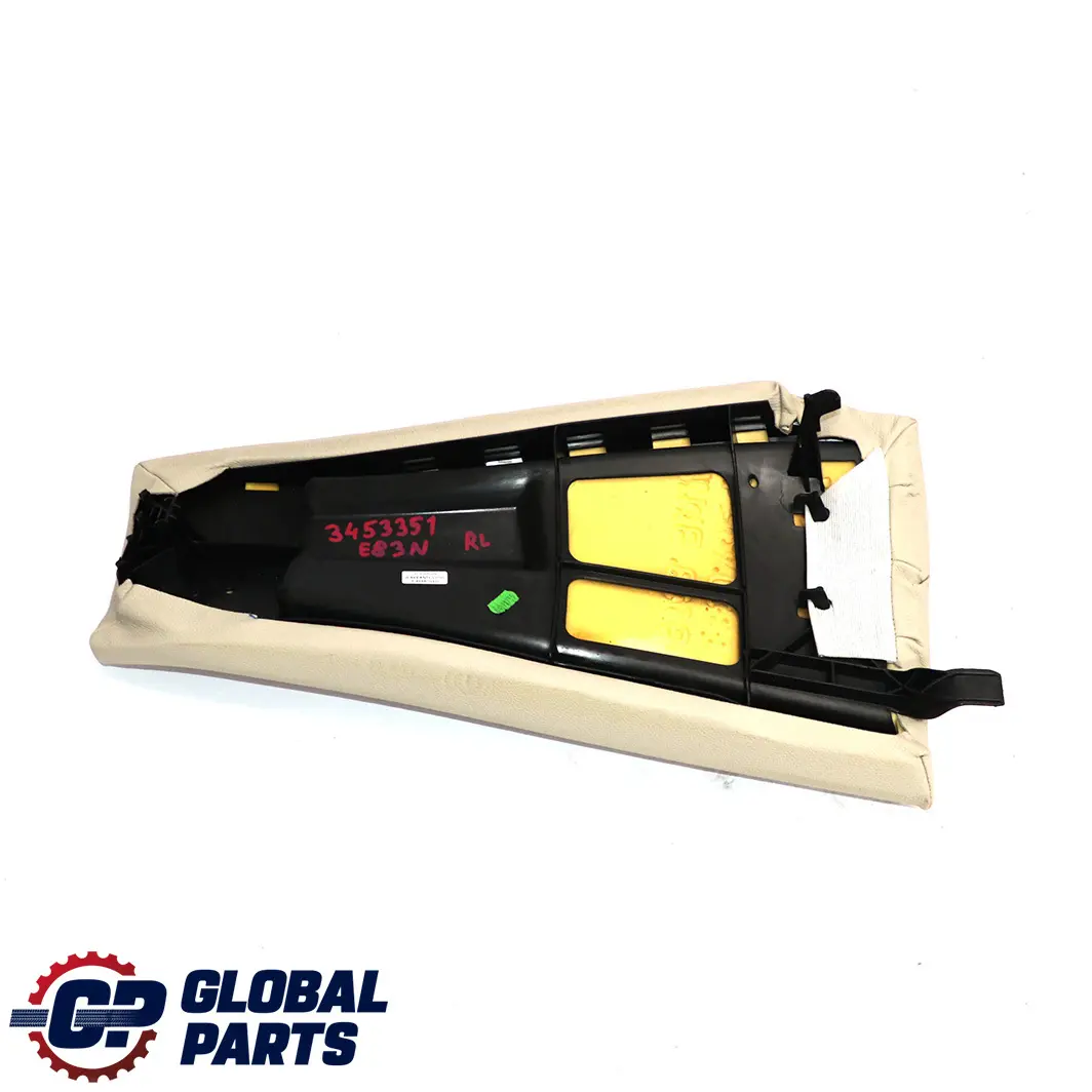 Seitenteil Hinten Links Leder Nevada Oyster für BMW X3 er E83 LCI mit Teilenummer 3453351 BMW X3 er E83 LCI Seitenteil Hinten Links Leder Nevada Oyster - SKU 3453351 - Teilenummer 3453351