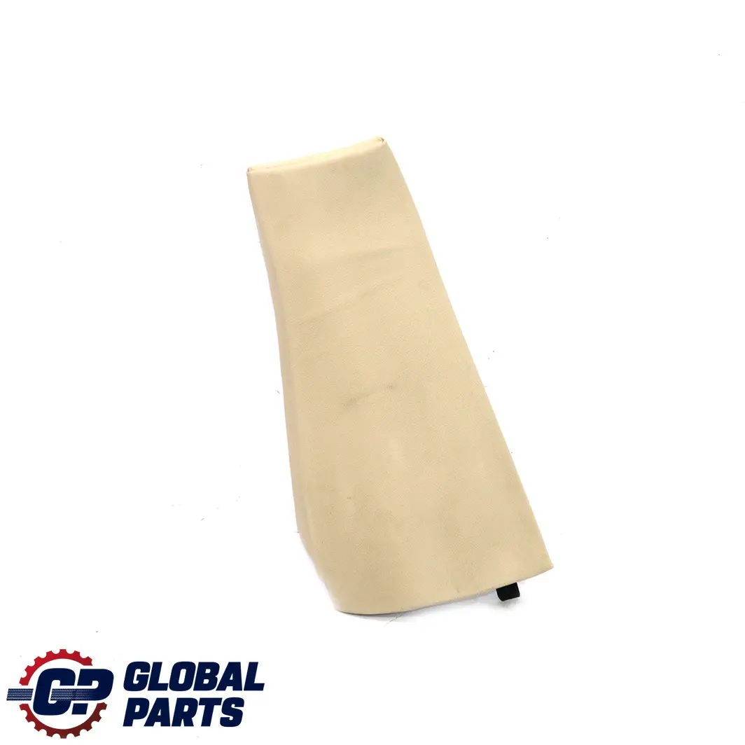 Left N/S Lateral Panel Trim Leather Oyster to BMW X3 E83 LCI Rear Seat with Part number 3453351 BMW X3 E83 LCI Rear Seat Left N/S Lateral Panel Trim Leather Oyster - SKU 3453351 - Part number 3453351