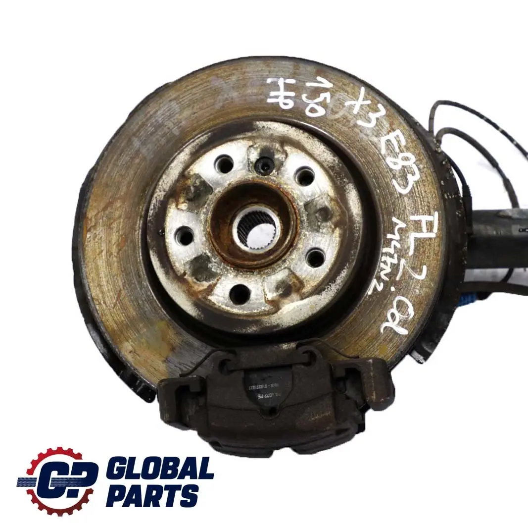 M47N2 Front Left N/S Suspension Leg Spring Strut Brake Disc BMW X3 E83 LCI 2.0d - SKU 3453521-2 - Part number 3453521