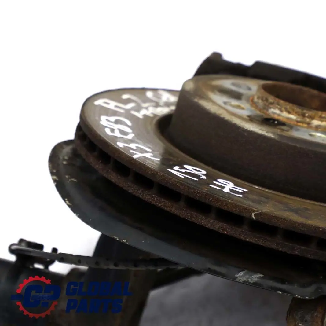 BMW X3 E83 LCI 2.0d M47N2 Federbein Schwenklager Bremsscheibe Vorne Links - SKU 3453521-2 - Teilenummer 3453521