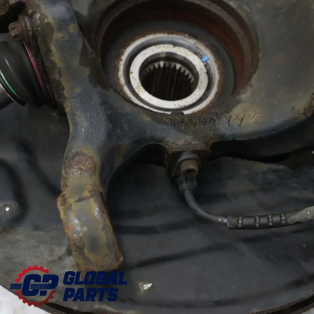 BMW X3 E83 LCI 2.0d M47N2 Federbein Schwenklager Bremsscheibe Vorne Links - SKU 3453521-2 - Teilenummer 3453521