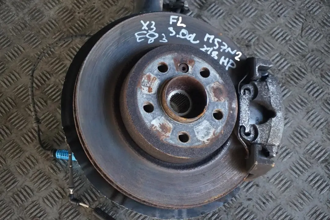 BMW X3 E83 3.0d M57N2 Front Right O/S Suspension Leg Spring Strut Brake Disc - SKU 3453522-1 - Part number 3453522
