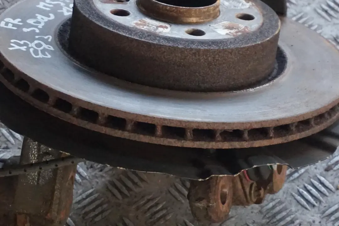 M57N2 Front Right O/S Suspension Leg Spring Strut Brake Disc to BMW X3 E83 3.0d with Part number 3453522 BMW X3 E83 3.0d M57N2 Front Right O/S Suspension Leg Spring Strut Brake Disc - SKU 3453522-1 - Part number 3453522