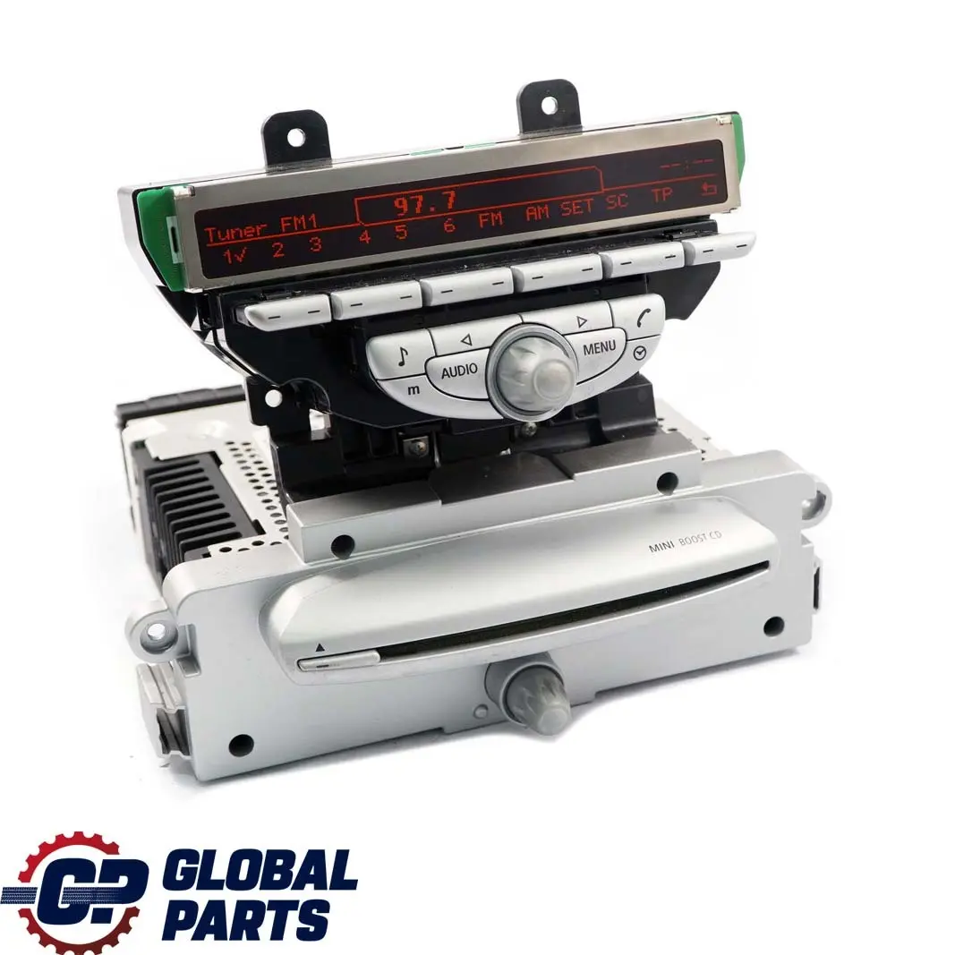  Autoradio Stéréo Mini Cooper One R55 R56 R57 Avec Lecteur CD Radio Boost - SKU 3453634 - Numéro de pièce 3453634