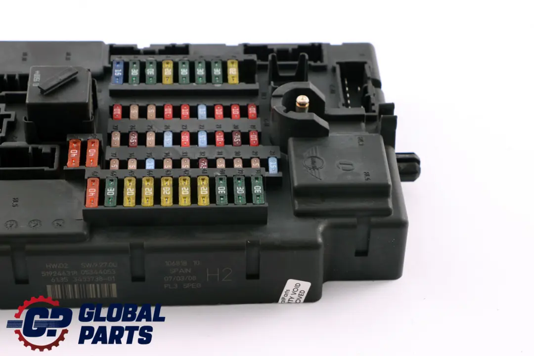 PL3 SPEG H2 High Fuse Distribution Box to Mini Cooper One R56 with Part number 3453738 Mini Cooper One R56 PL3 SPEG H2 High Fuse Distribution Box - SKU 3453738 - Part number 3453738