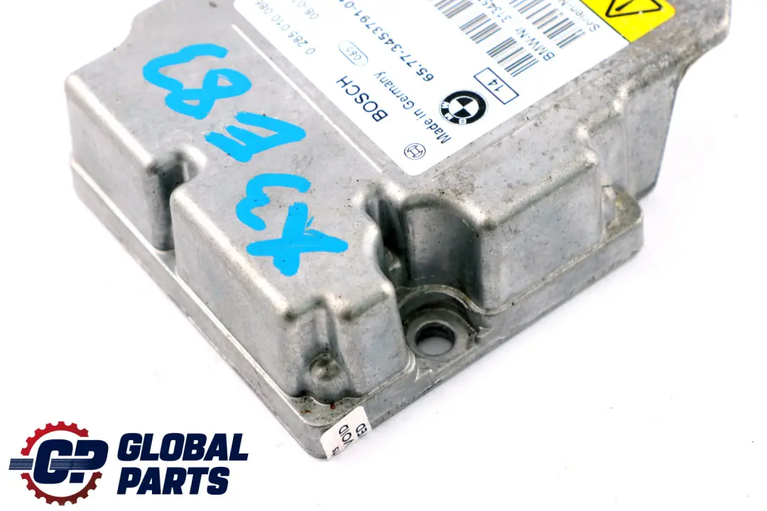 Sistema de Choque Unidad de Control Módulo ECU para BMW X3 E83 LCI con número de pieza 3453791 BMW X3 E83 LCI Sistema de Choque Unidad de Control Módulo ECU - SKU 3453791 - Número de pieza 3453791