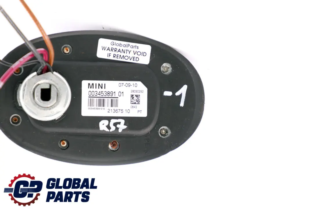 Aerial Roof Antenna Base Unit to Mini Cooper Cabrio 1 R57 with Part number 3453891 Mini Cooper Cabrio 1 R57 Aerial Roof Antenna Base Unit - SKU 3453891-1 - Part number 3453891