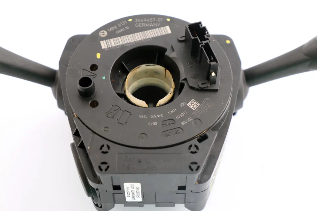 Steering Column Switch Cluster Wiper Stalk Xenon 3449457 to Mini Cooper R55 R56 with Part number 3454001 Mini Cooper R55 R56 Steering Column Switch Cluster Wiper Stalk Xenon 3449457 - SKU 3454001 - Part number 3454001