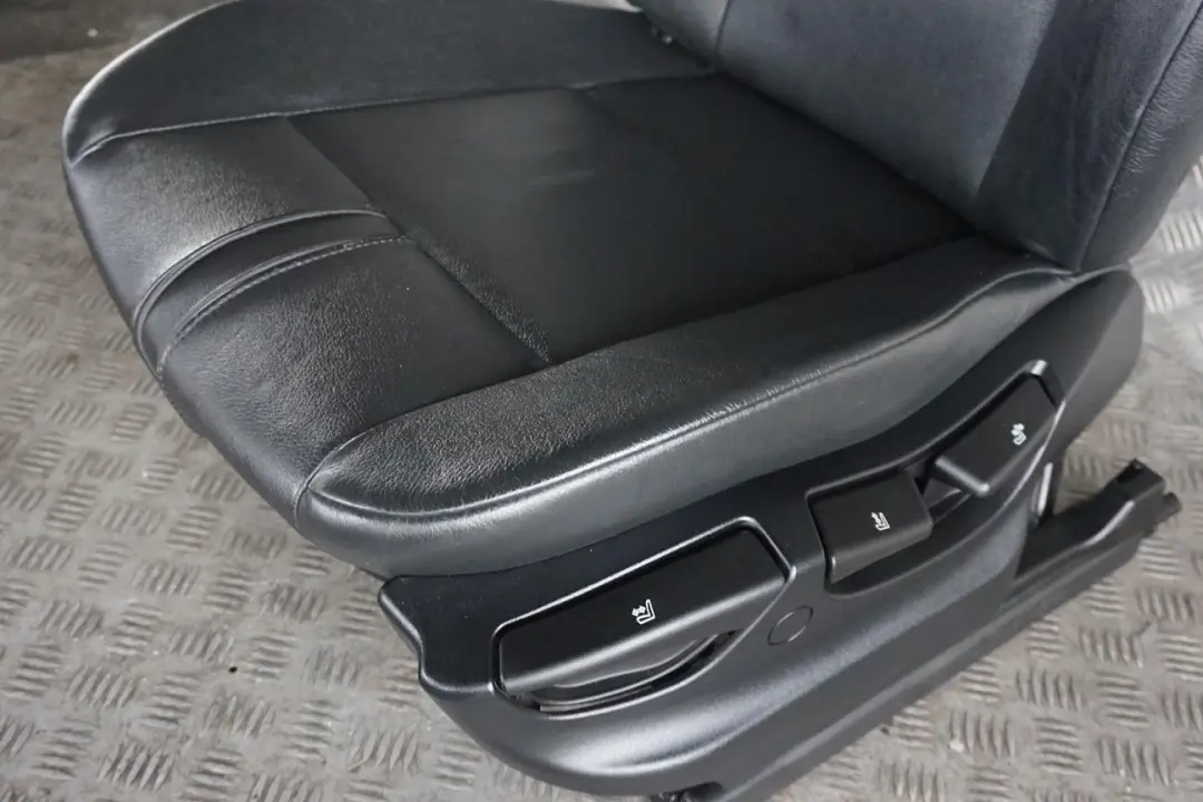 BMW X3 Series E83 E83N LCI Black Leather Nevada Front Left N/S Seat Side - SKU 3454257-2 - Part number 3454257