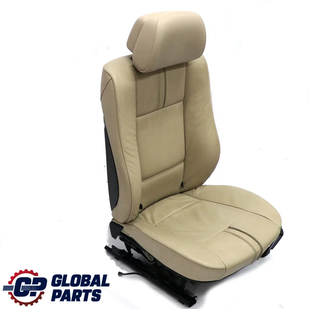E83N Siege a L'Avant Gauche Cuir Nevada / Huitre Seance pour BMW X3 E83 LCI à propos du numéro de pièce 3454316 BMW X3 E83 LCI E83N Siege a L'Avant Gauche Cuir Nevada / Huitre Seance - SKU 3454316-1 - Numéro de pièce 3454316