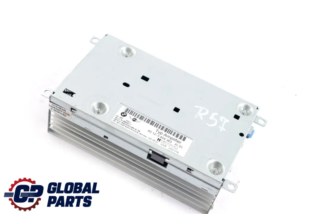 Amplifier Hifi Speaker System to Mini Cooper R57 Cabrio with Part number 3454363 Mini Cooper R57 Cabrio Amplifier Hifi Speaker System - SKU 3454363 - Part number 3454363