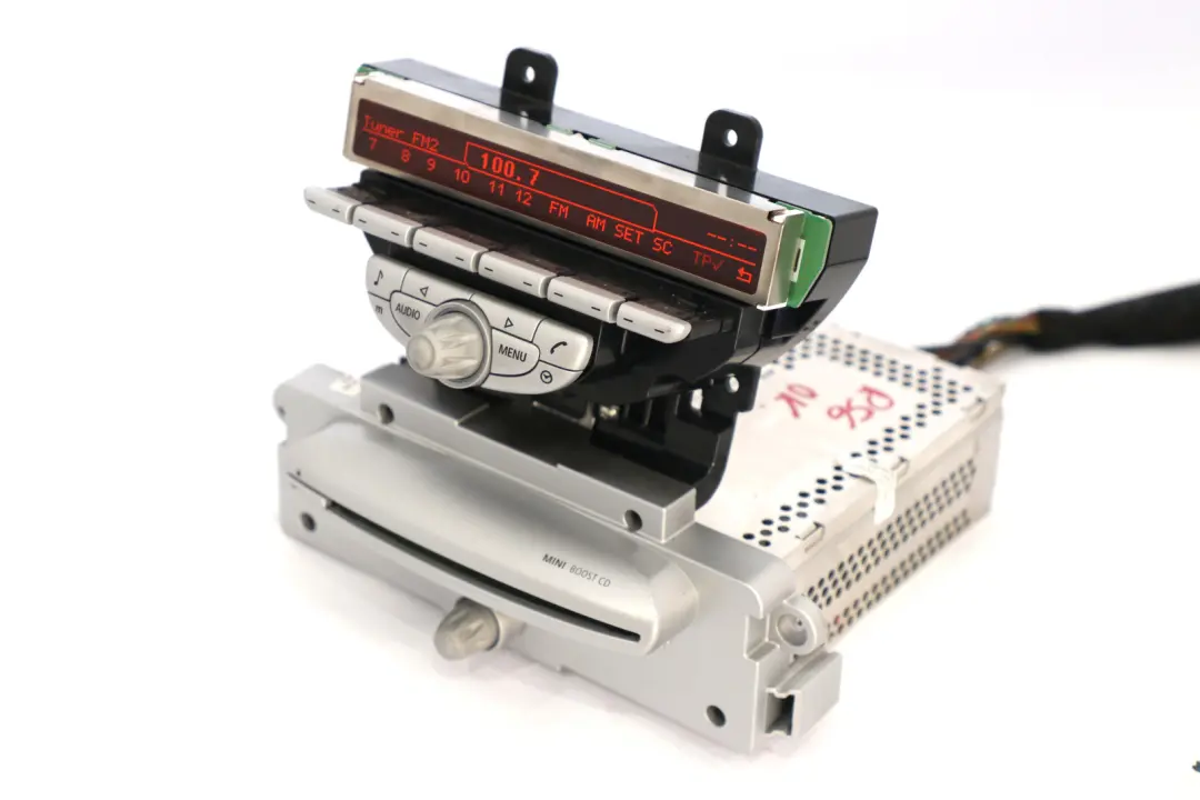 Mini Cooper One R55 R56 R57 Radio Boost CD Player Tete Unit - SKU 3454567 - Numéro de pièce 3454567