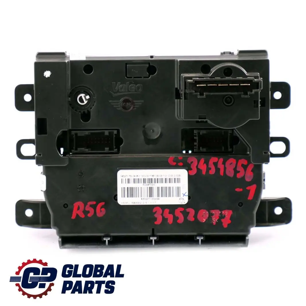 BMW Mini Clubman R55 Cooper R56 Heater Control Unit Switch 3452077 - SKU 3454856-1 - Part number 3454856