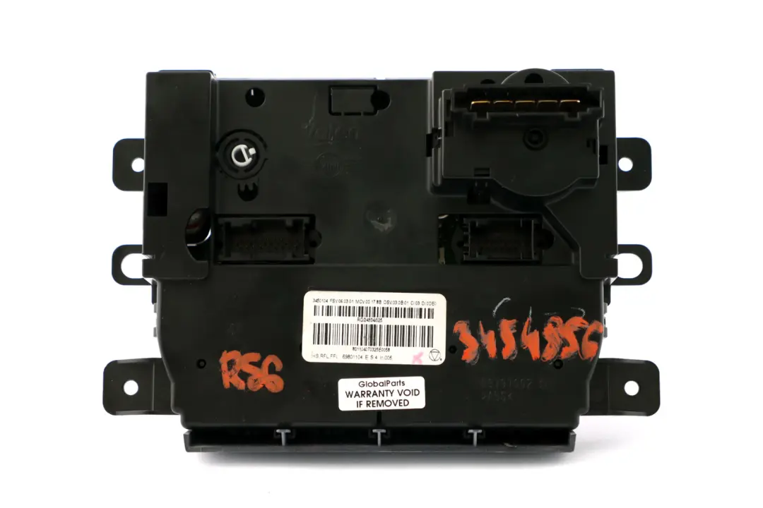 Mini Clubman Cooper R55 R56 Przełącznik Panel Klimatyzacji 3452795 - SKU 3454856 - Numer Części 3454856