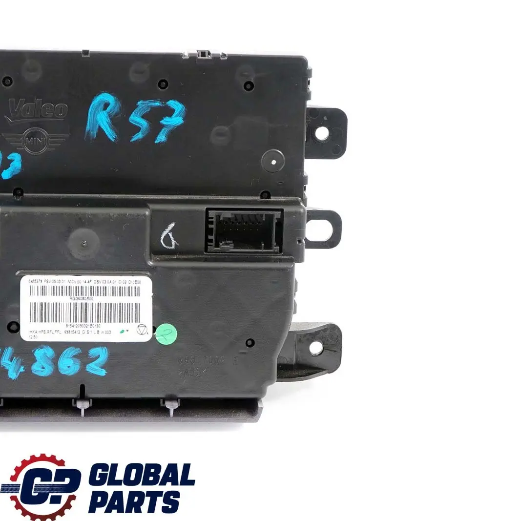 Conditioning Heater Control Unit 69817002 to Mini Cooper R57 LCI Automatic Air with Part number 3454862 Mini Cooper R57 LCI Automatic Air Conditioning Heater Control Unit 69817002 - SKU 3454862 - Part number 3454862