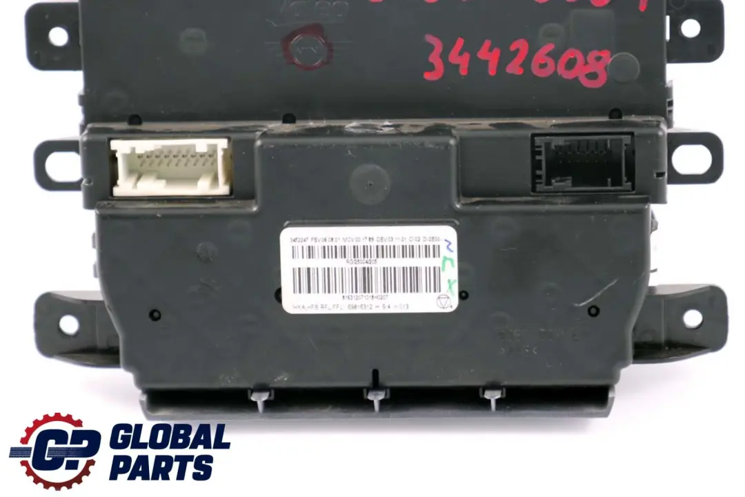 Mini Cooper R55 R56 Controle Automatique la Climatisation et chauffage 69817002 - SKU 3455300-1 - Numéro de pièce 3455300
