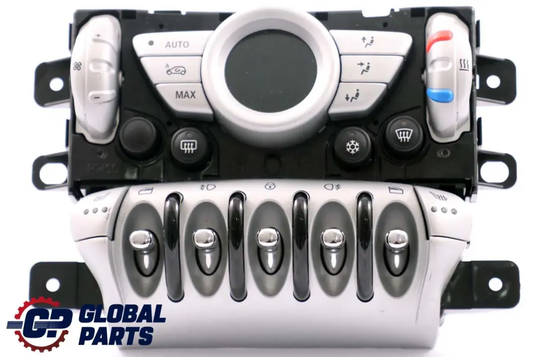 Bedienteil Klimaautomatik 69817002 für BMW Mini Cooper R55 R56 mit Teilenummer 3455300 BMW Mini Cooper R55 R56 Bedienteil Klimaautomatik 69817002 - SKU 3455300 - Teilenummer 3455300