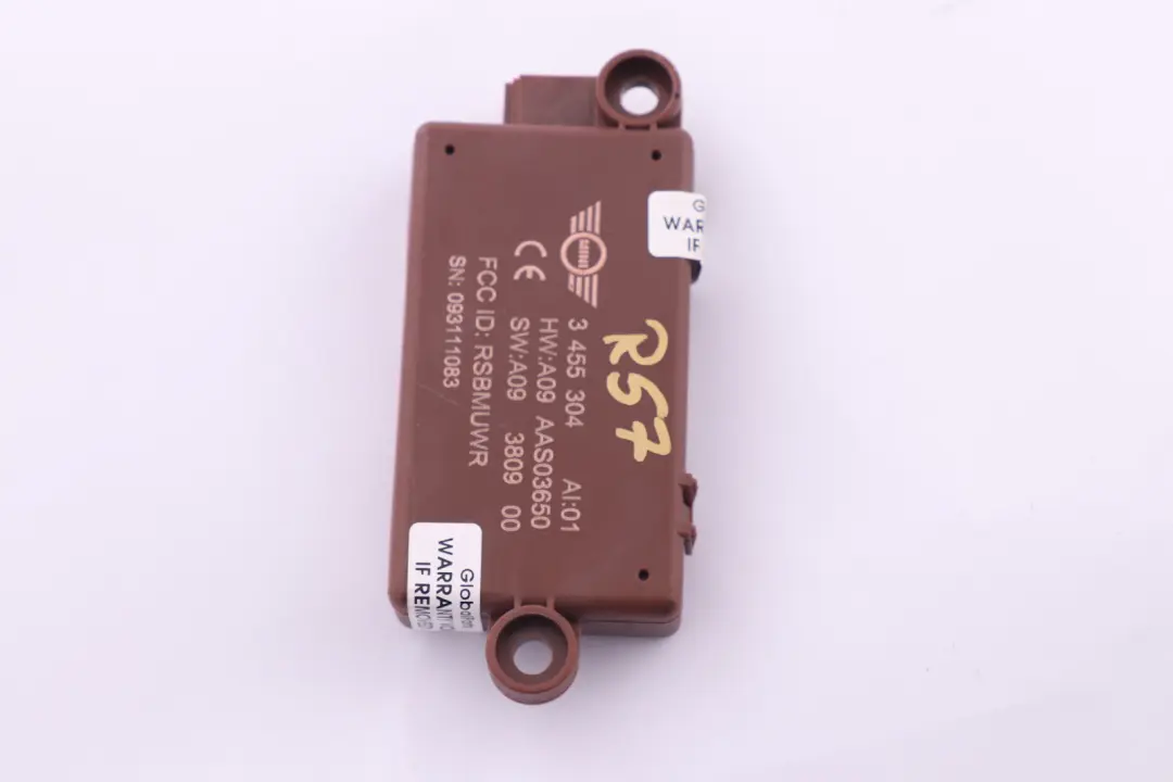 Mini R57 Cabrio DWA Door Alarm Theft Deterrent System Unit - SKU 3455304 - Part number 3455304