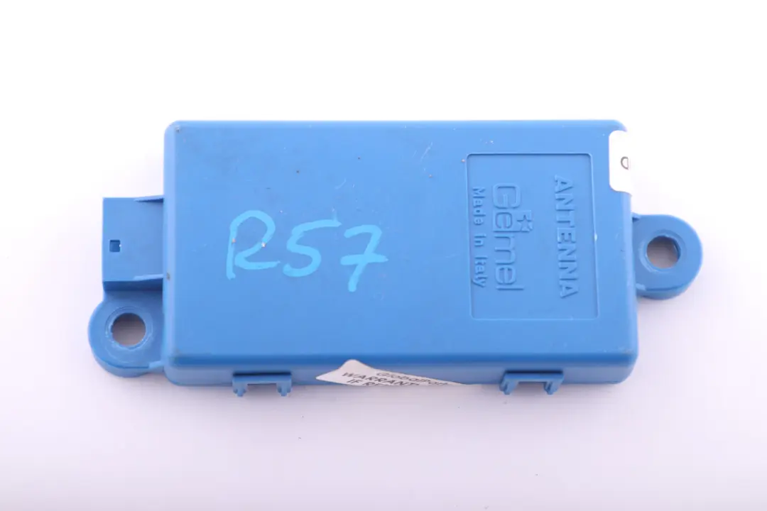 DWA Sistema di allarme Relè ECU 6575 per Mini R57 Cabrio Cabrio con numero di parte 3455306 Mini R57 Cabrio Cabrio DWA Sistema di allarme Relè ECU 6575 - SKU 3455306 - Numero di parte 3455306