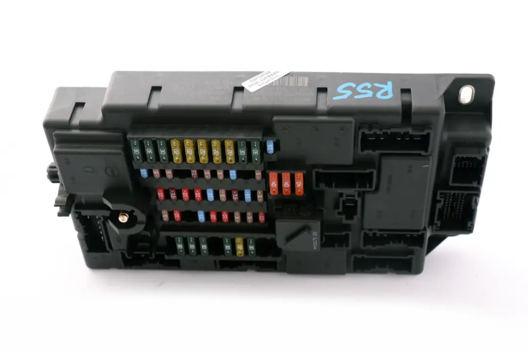 R55N LCI High PL SPEG H4 Scatola distribuzione fusibili per Mini R55 con numero di parte 3455436 Mini R55 R55N LCI High PL SPEG H4 Scatola distribuzione fusibili - SKU 3455436 - Numero di parte 3455436