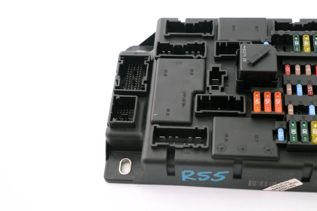 R55N LCI High PL SPEG H4 Fuse Distribution Box to Mini Cooper One R55 with Part number 3455436 Mini Cooper One R55 R55N LCI High PL SPEG H4 Fuse Distribution Box - SKU 3455436 - Part number 3455436