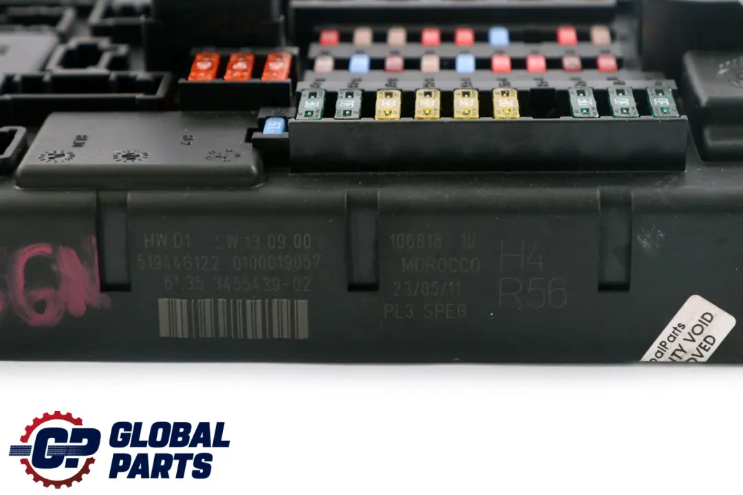 High SPEG PL3 H4 Caja De Distribución De Fusibles para Mini Cooper R56 LCI con número de pieza 3455242 Mini Cooper R56 LCI High SPEG PL3 H4 Caja De Distribución De Fusibles - SKU 3455439 - Número de pieza 3455242