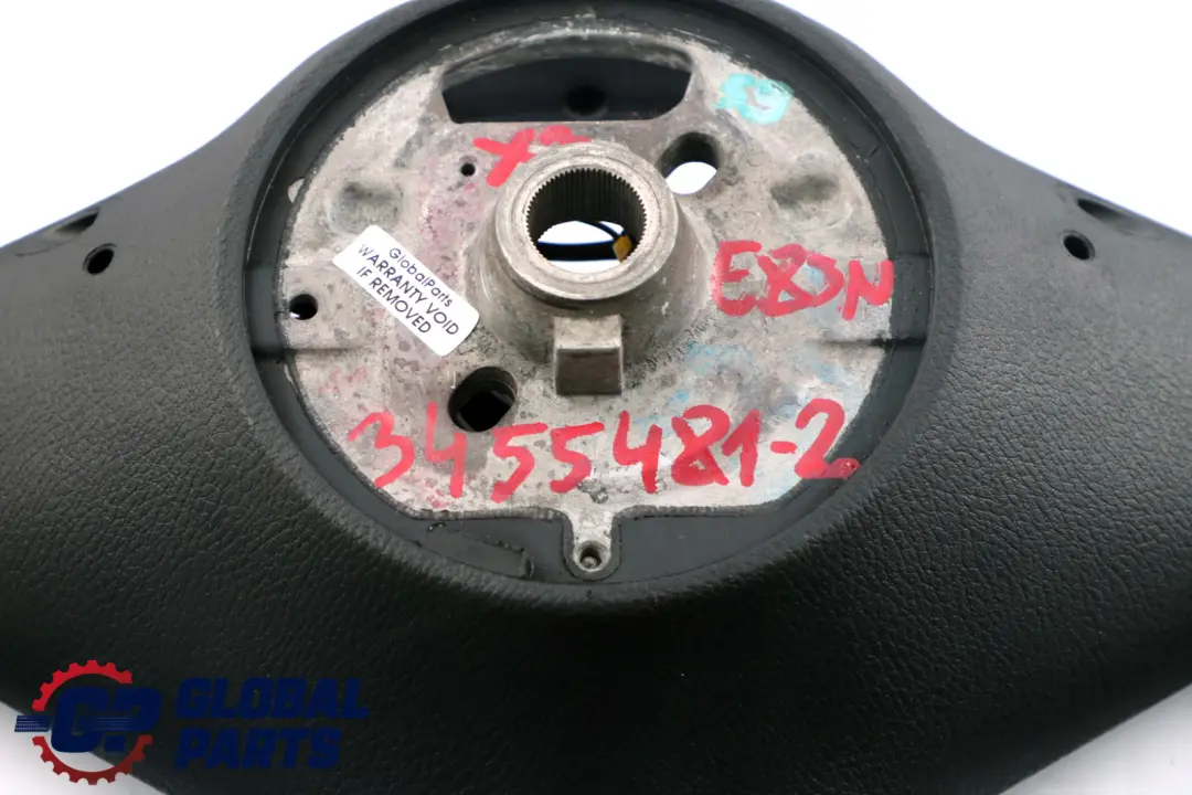 NEU Schwarz Leder / Alcantara wie M-Sport Lenkrad 3 Farben für BMW X3 er E83 LCI mit Teilenummer 3455481 BMW X3 er E83 LCI NEU Schwarz Leder / Alcantara wie M-Sport Lenkrad 3 Farben - SKU 3455481-2 - Teilenummer 3455481