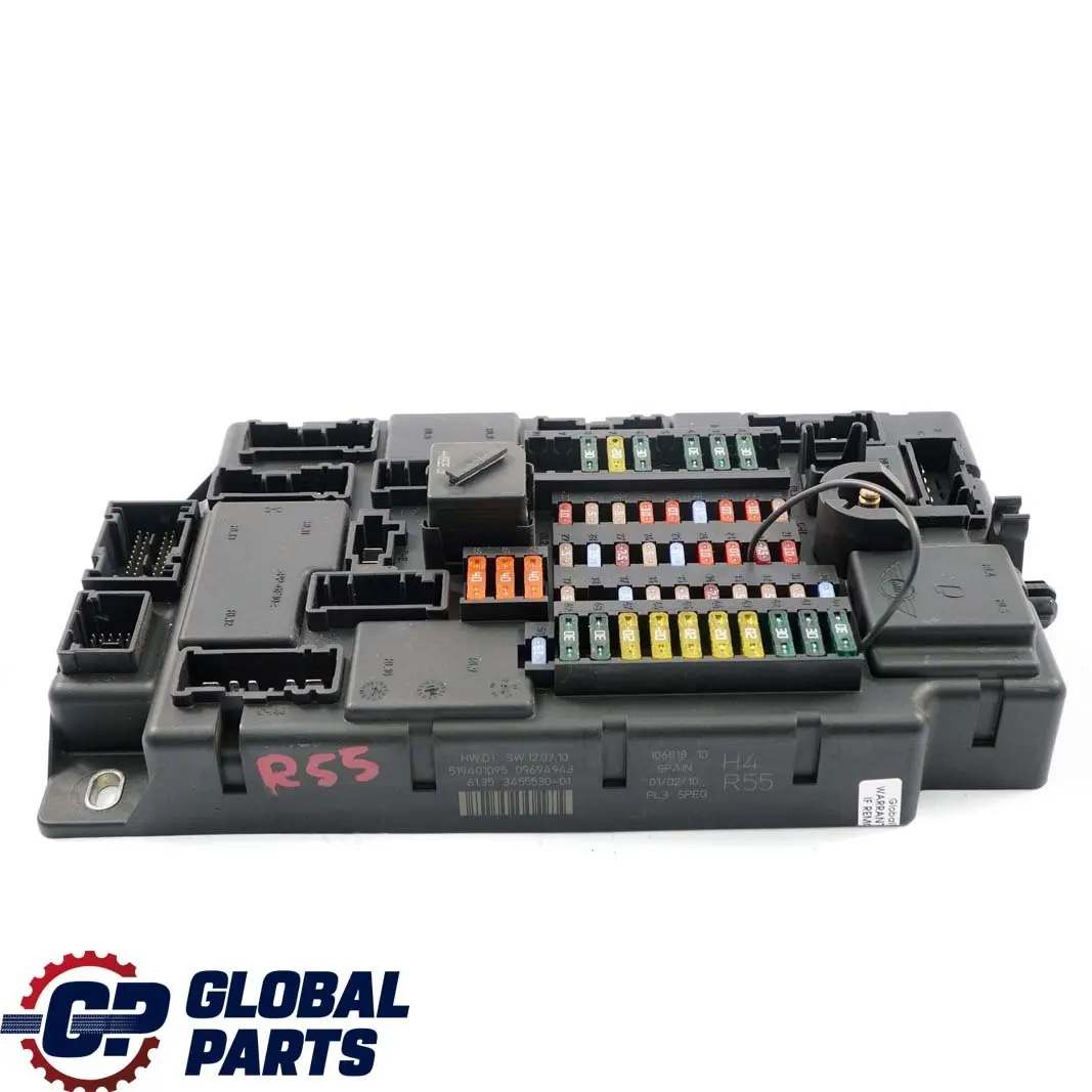 *BMW Mini Cooper R55 PL3 SPEG H4 Sicherungsbox für mit Teilenummer 3455530 *BMW Mini Cooper R55 PL3 SPEG H4 Sicherungsbox - SKU 3455530 - Teilenummer 3455530