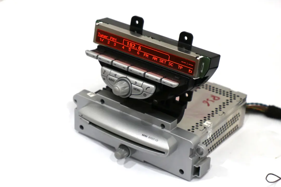  Radio Boost CD Mini R55 R56 R57 Audio Unidad principal del reproductor - SKU 3455539 - Número de pieza 3455539