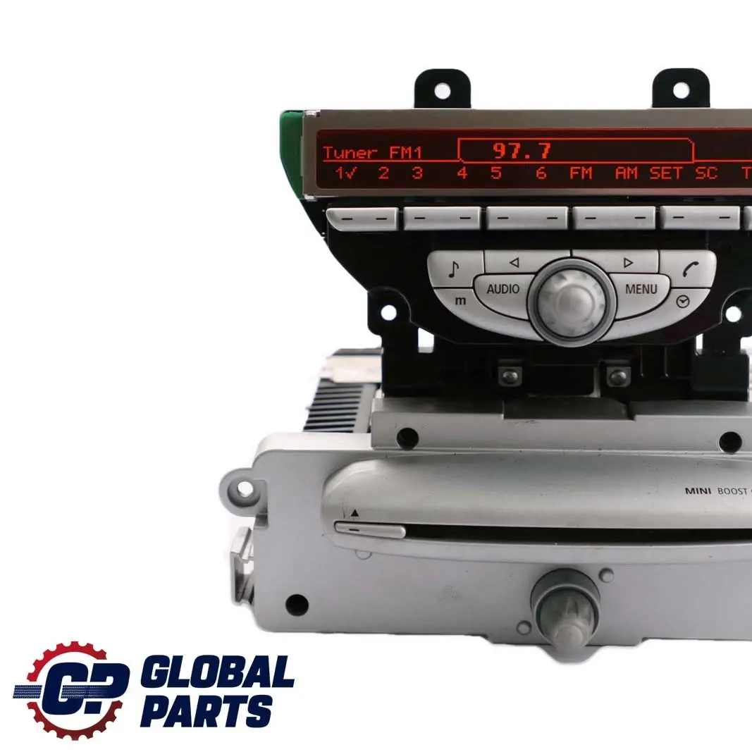 Radio Boost CD Player Head Unit to BMW Mini Cooper One R55 R56 1 with Part number 3455540 BMW Mini Cooper One R55 R56 1 Radio Boost CD Player Head Unit - SKU 3455540-1 - Part number 3455540