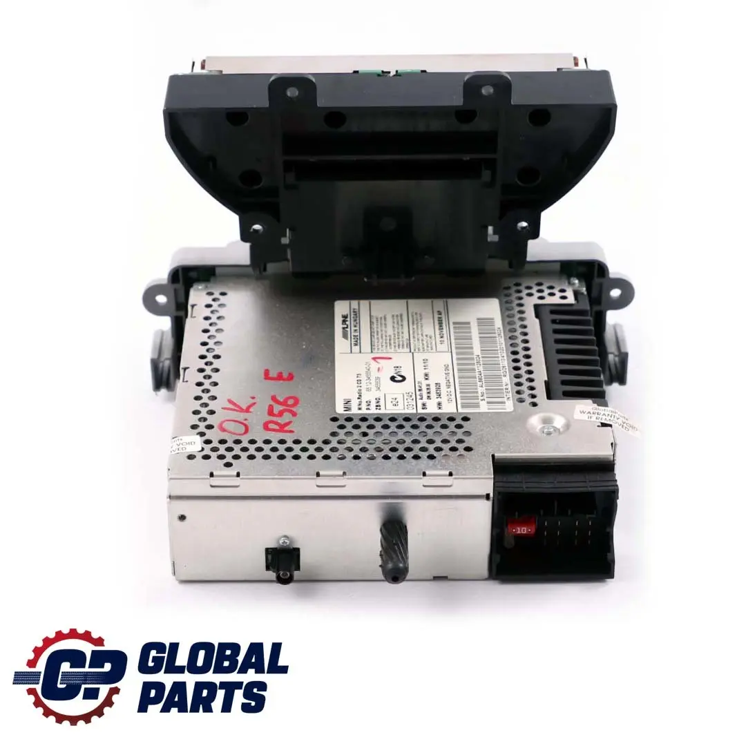BMW Mini Cooper One R55 R56 1 Radio Boost CD Player Head Unit - SKU 3455540-1 - Part number 3455540