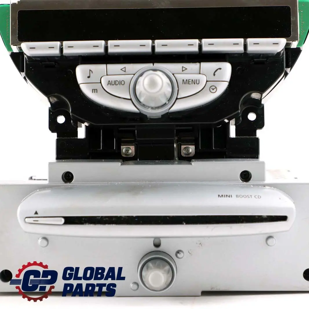 Radio Boost CD Player Unidad Central para Mini Cooper One R55 R56 con número de pieza 3455540 Mini Cooper One R55 R56 Radio Boost CD Player Unidad Central - SKU 3455540 - Número de pieza 3455540