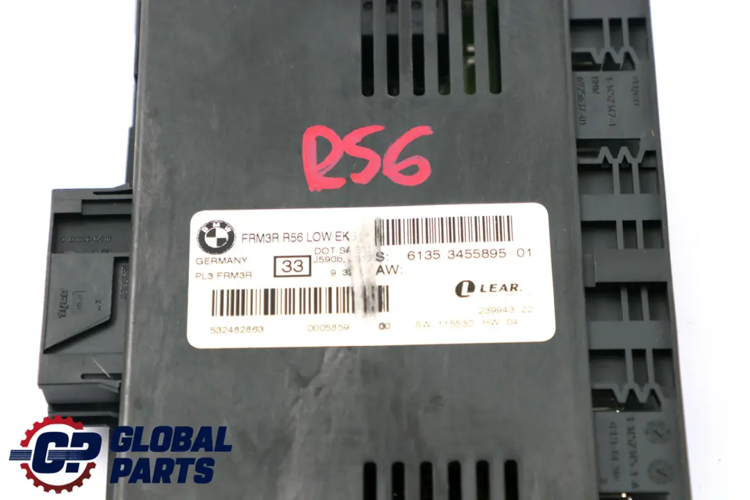 Fußraumleuchte Modul LOW EKS ECU PL3 FRM3R für BMW Mini Cooper One R56 mit Teilenummer 3455895 BMW Mini Cooper One R56 Fußraumleuchte Modul LOW EKS ECU PL3 FRM3R - SKU 3455895 - Teilenummer 3455895