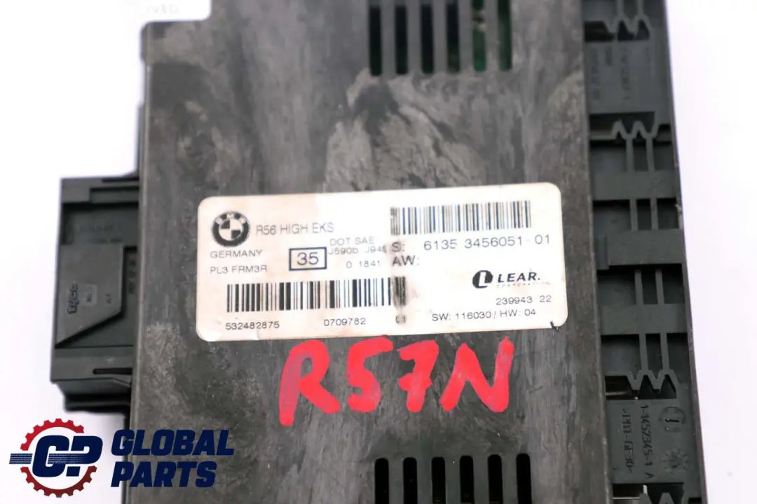 Mini Cooper R57 LCI Footwell Light Module High EKS ECU PL3 FRM3R - SKU 3456051-1 - Part number 3456051
