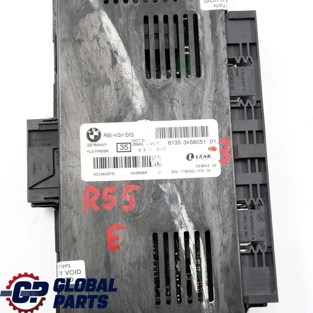 Footwell Light Module High EKS ECU PL3 FRM3R to BMW Mini Clubman R55 with Part number 3456051 BMW Mini Clubman R55 Footwell Light Module High EKS ECU PL3 FRM3R - SKU 3456051-3 - Part number 3456051