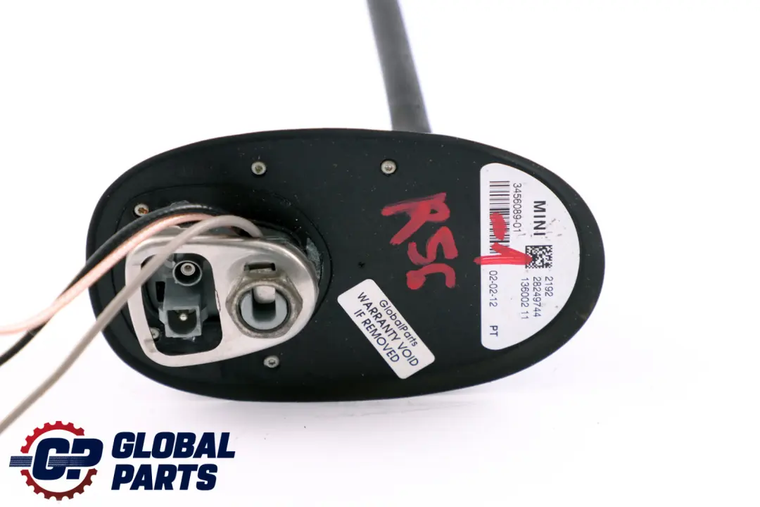 Mini Cooper One R55 R56 LCI Aerial Base Roof Antenna Rod Unit 3456089 - SKU 3456089-1 - Part number 3442123