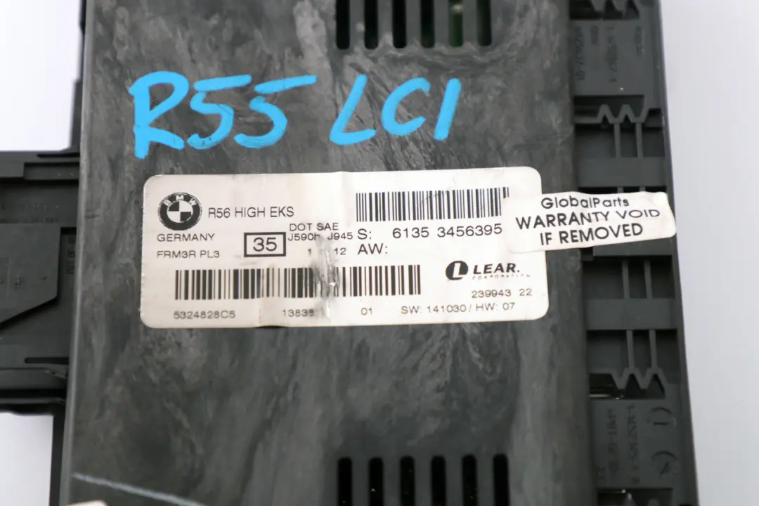 BMW Mini Cooper One R55 LCI Fußraumleuchte Modul High EKS ECU PL3 FRM3R - SKU 3456395-1 - Teilenummer 3456395