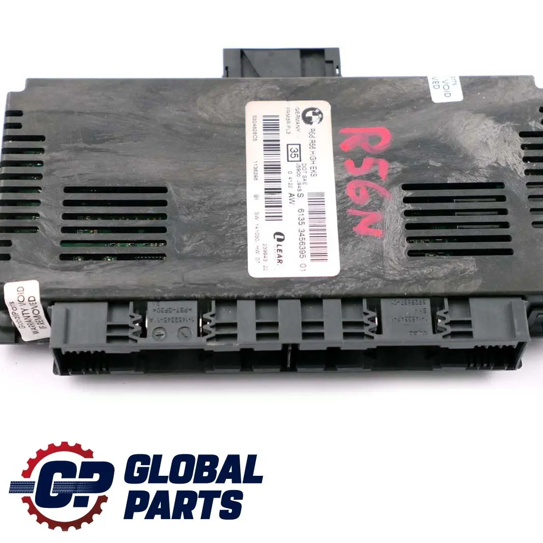 Mini Cooper R56 LCI Modulo De Luz De Pie Alta EKS ECU PL3 FRM3R - SKU 3456395 - Número de pieza 3456395